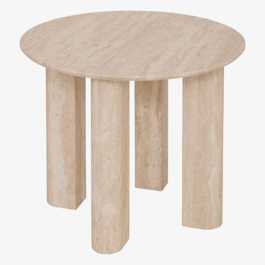 Mesa auxiliar de madera Elva &Oslash;50cm 