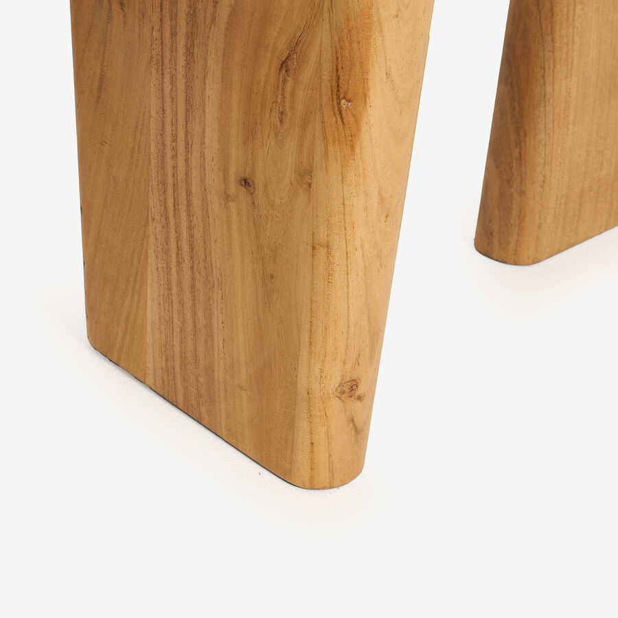 Consola de madera de acacia Moscú 130x40x75cm Clau&Chloe