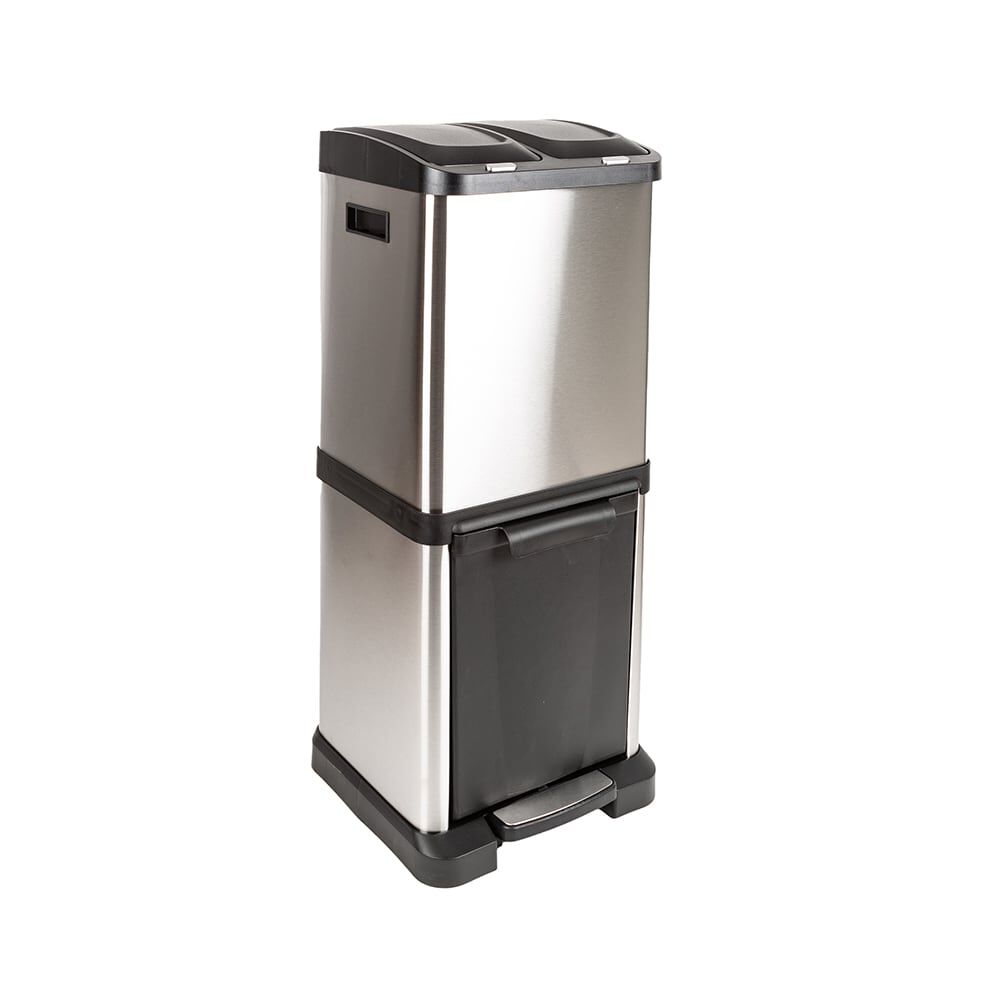 Cubo reciclaje dos compartimentos online