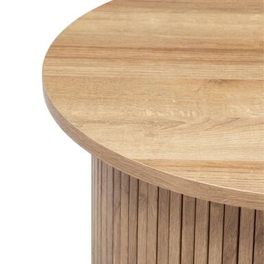 Mesa auxiliar de madera MDF Tulia &Oslash;60x45cm