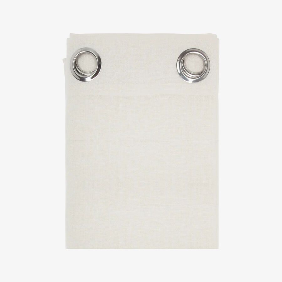 Cortina blanco marfil poli&eacute;ster 140x260cm