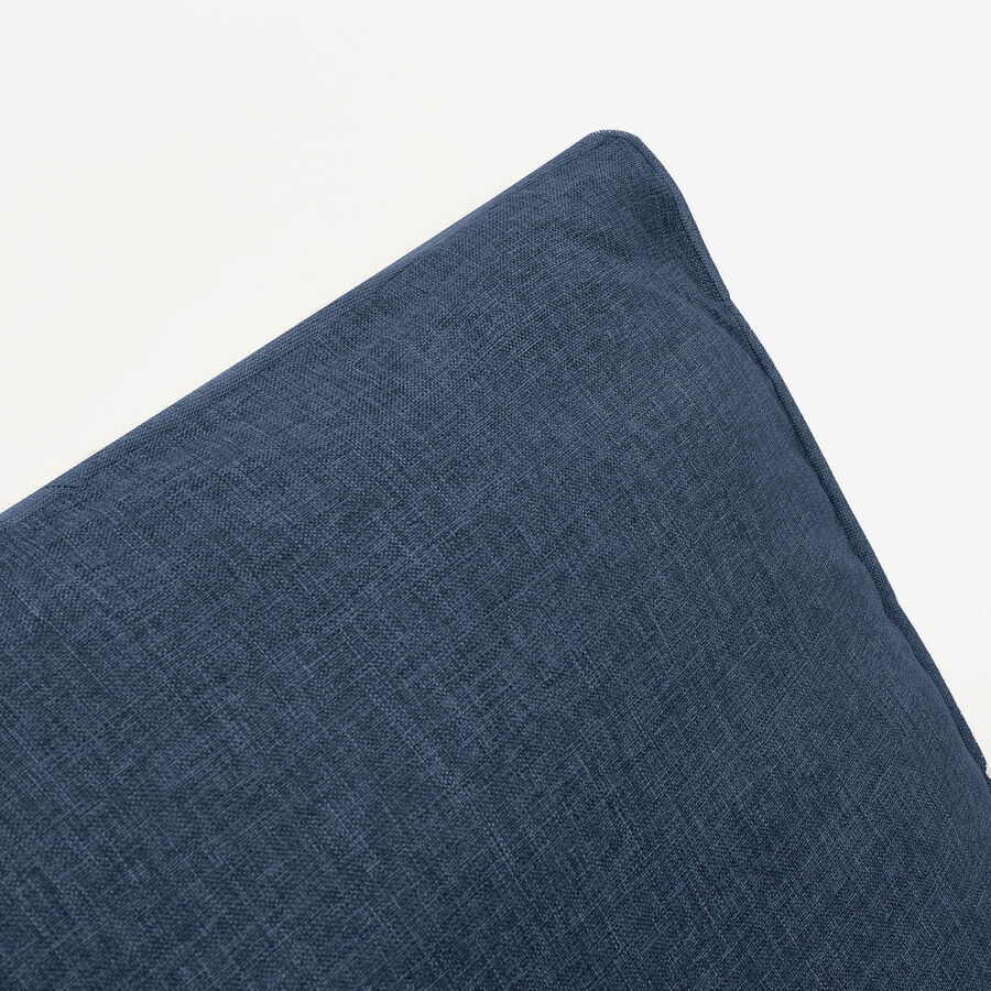 Set de jardín de 3 piezas acero inoxidable azul Citera