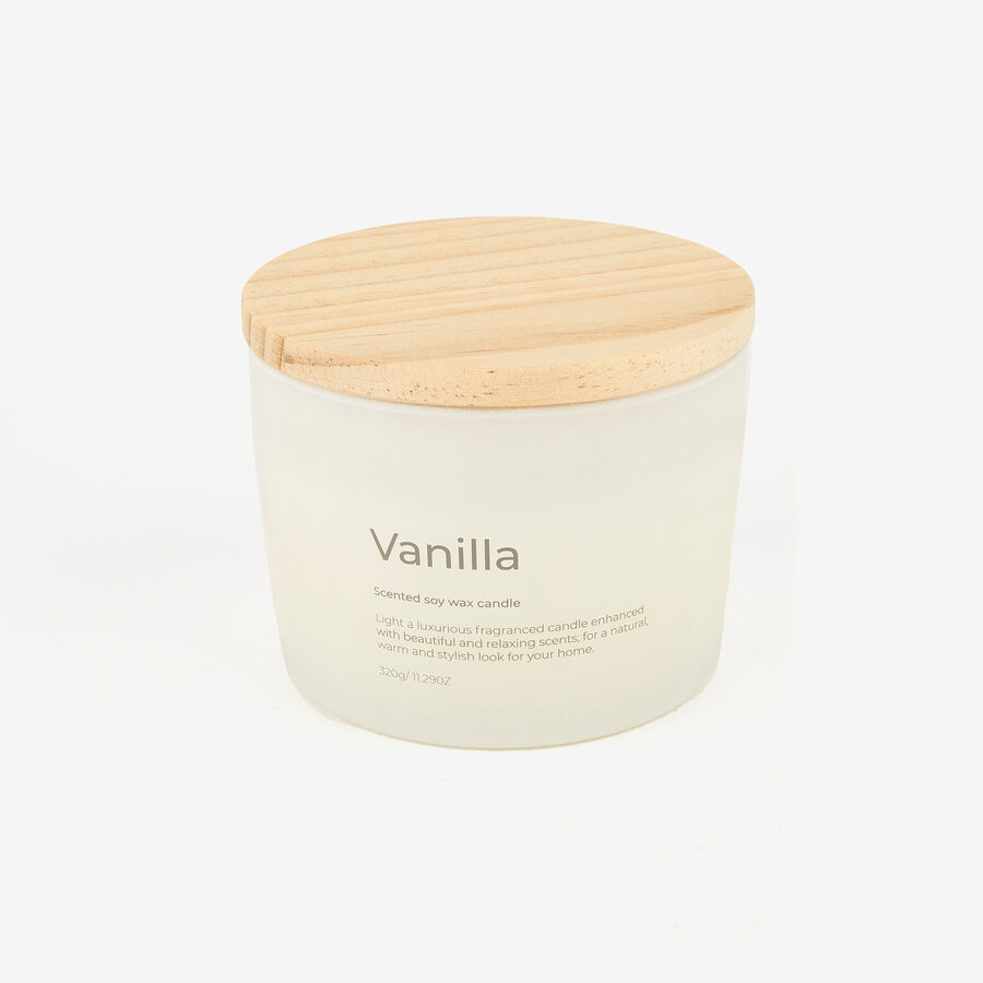 Vela aromática Vainilla 290g Ø11x9cm
