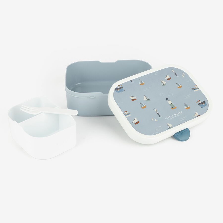Lunch box infantil de pl&aacute;stico Sailor 75cl 17x6x13cm