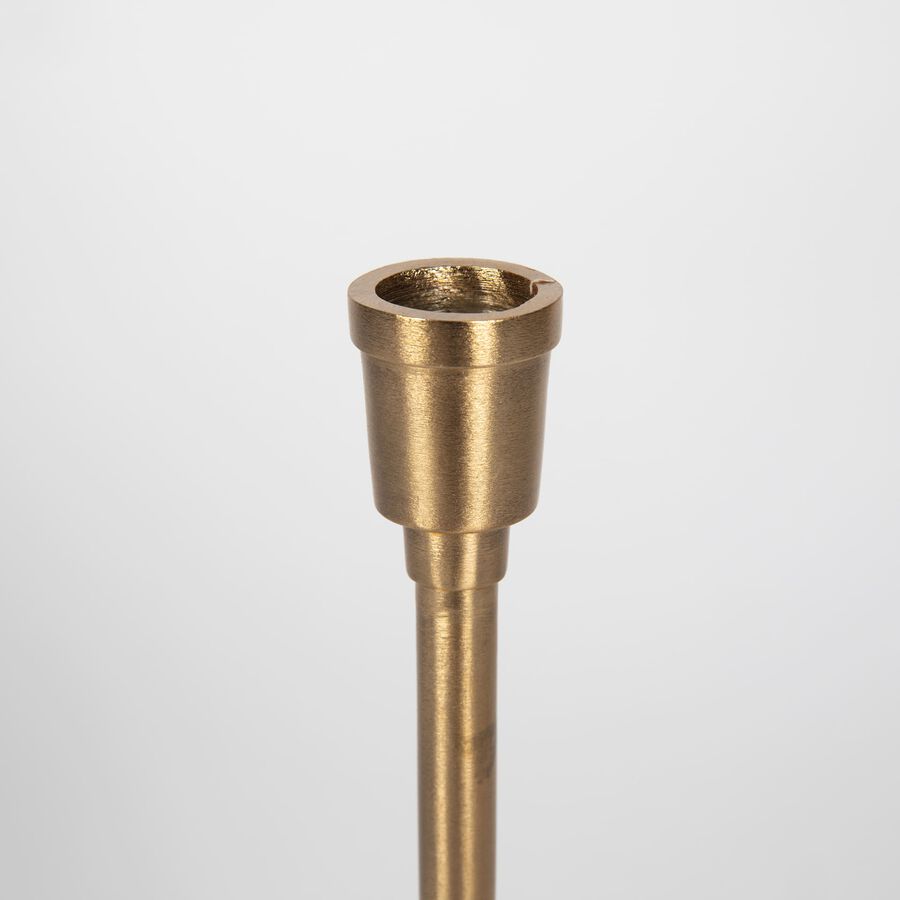 Candelabro de aluminio dorado Altin 24cm