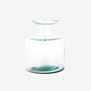 Jarr&oacute;n de vidrio reciclado &Oslash;15x21cm
