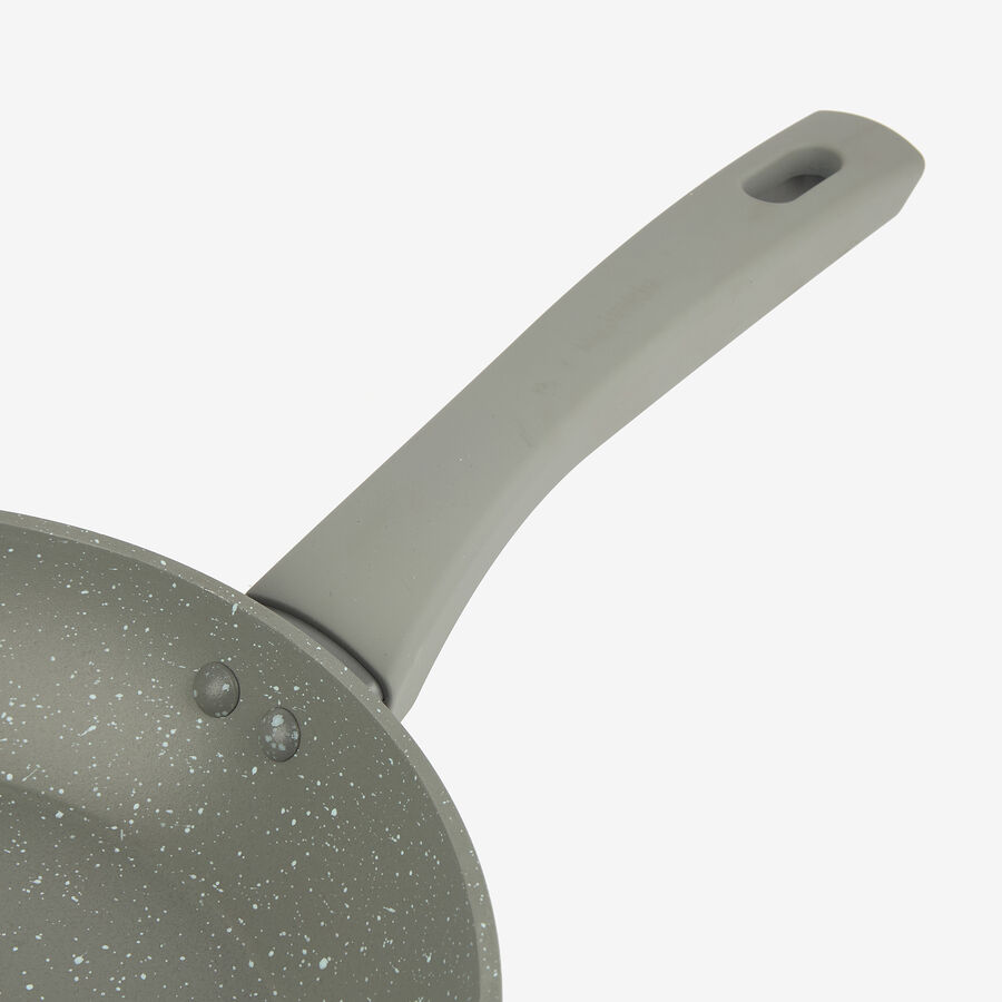 Set de 3 sartenes de aluminio y mármol antiadherente Ø20/24/28cm