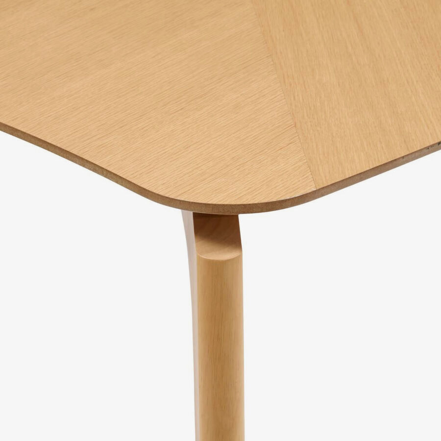 Mesa de comedor de madera Roven 180x90cm 