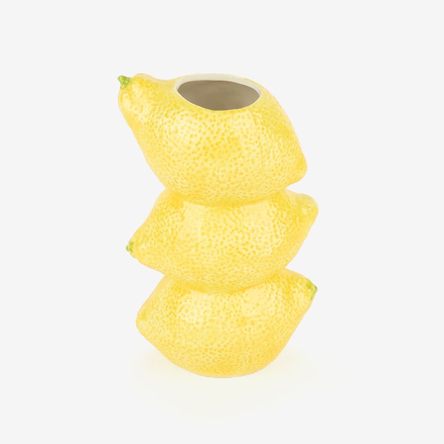 Jarr&oacute;n amarillo Lim&oacute;n &Oslash;13x20cm