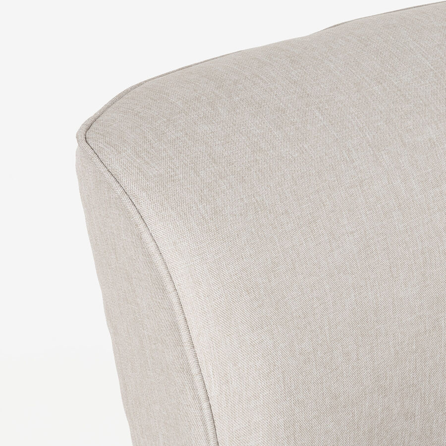 Butaca beige claro Rita 58x64x80cm