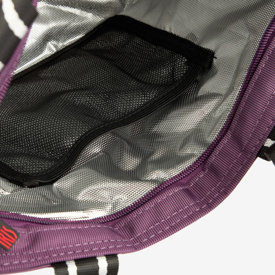 Bolsa lunchbag con asas lila 33x14x23cm 3,7L