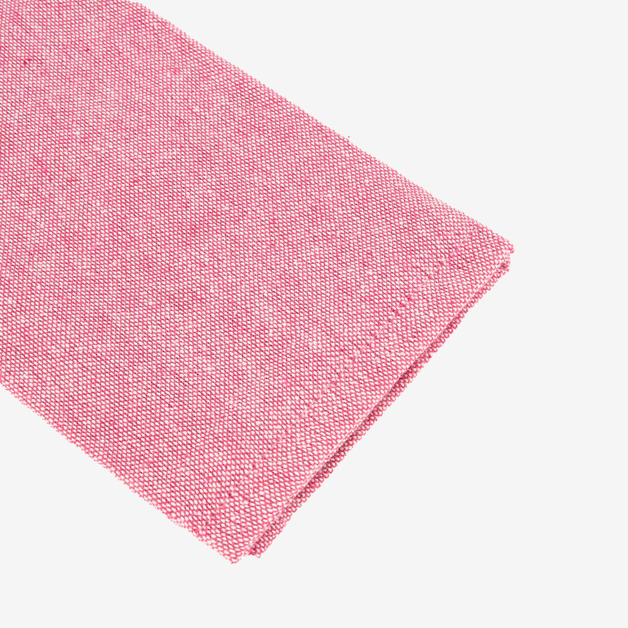 Set de 2 servilletas de algod&oacute;n rojas Modena 43x43cm