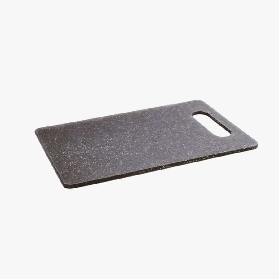 Tabla de cortar de polipropileno negra 35x25cm