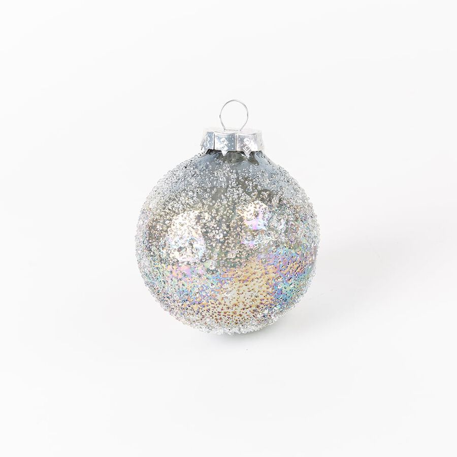 Bola decorativa de cristal Ø8cm en varios colores