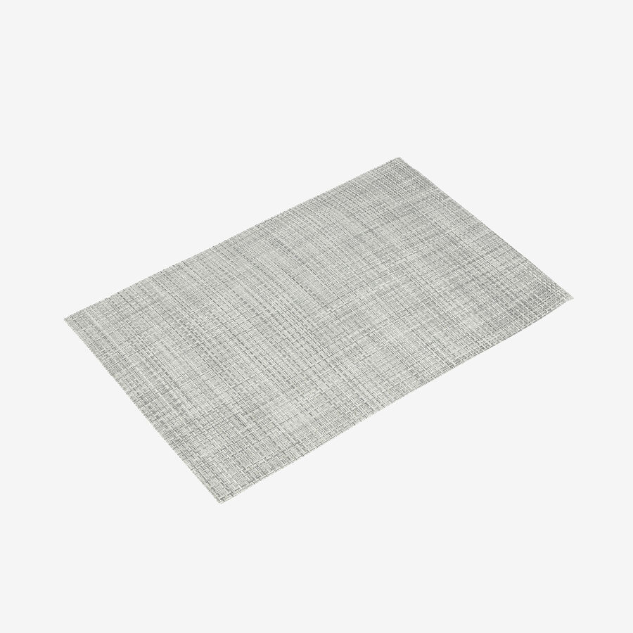 Mantel individual de textilene gris 50x35cm