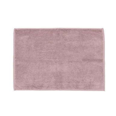 Alfombra de ba&ntilde;o algod&oacute;n Berenjena 50x70cm