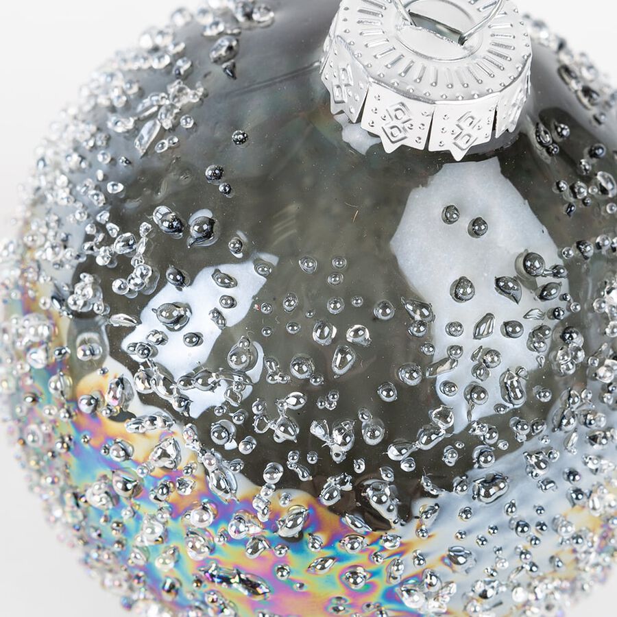 Bola decorativa de cristal Ø8cm en varios colores