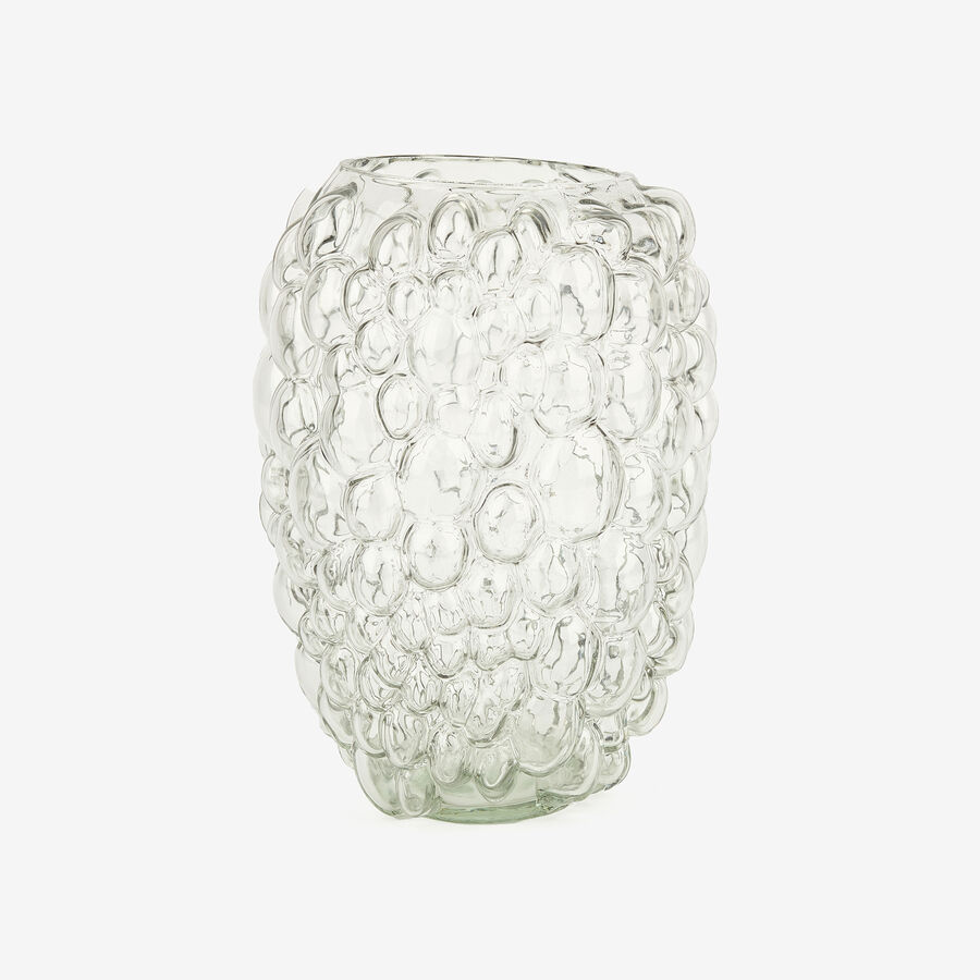 Jarrón de cristal Doria Ø17x24cm