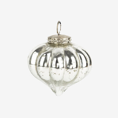 Bola decorativa de cristal plateaeda Ø8cm