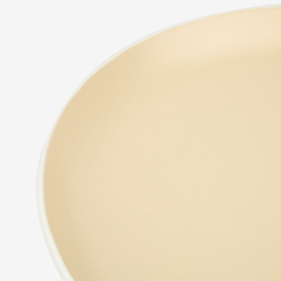 Vajilla de 18 piezas de cerámica beige Galar