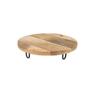 Bandeja de madera mango 30cm