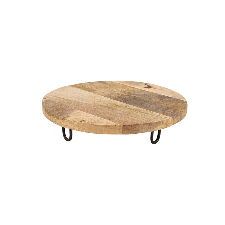 Bandeja de madera mango 30cm