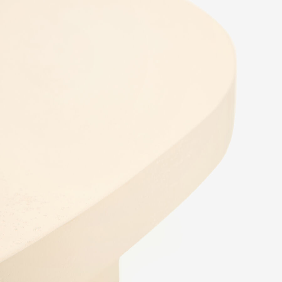 Mesa auxiliar de microcemento Balin 70x40x35cm Clau&Chloe