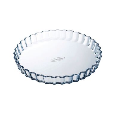 Molde redondo ondulado de vidrio Ocuisine Ø27cm