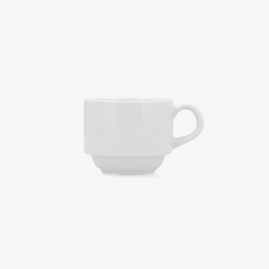 Taza de caf&eacute; de porcelana blanca Cantina 10cl