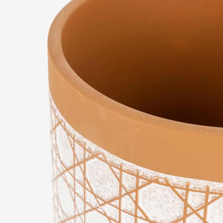 Macetero de cerámica en varios diseños Ø13,8x13cm