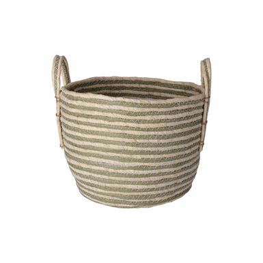 Cesta con asas de fibras naturales Irai &Oslash;29x22cm