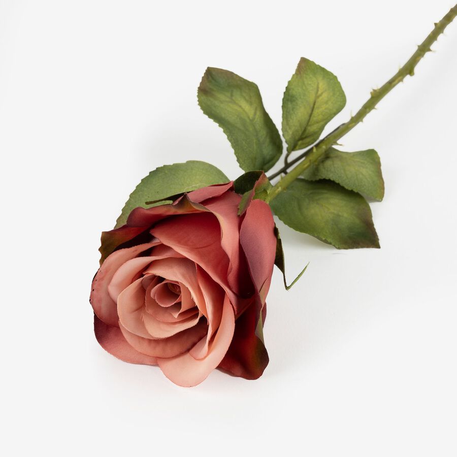 Rosa fucsia artificial 50cm