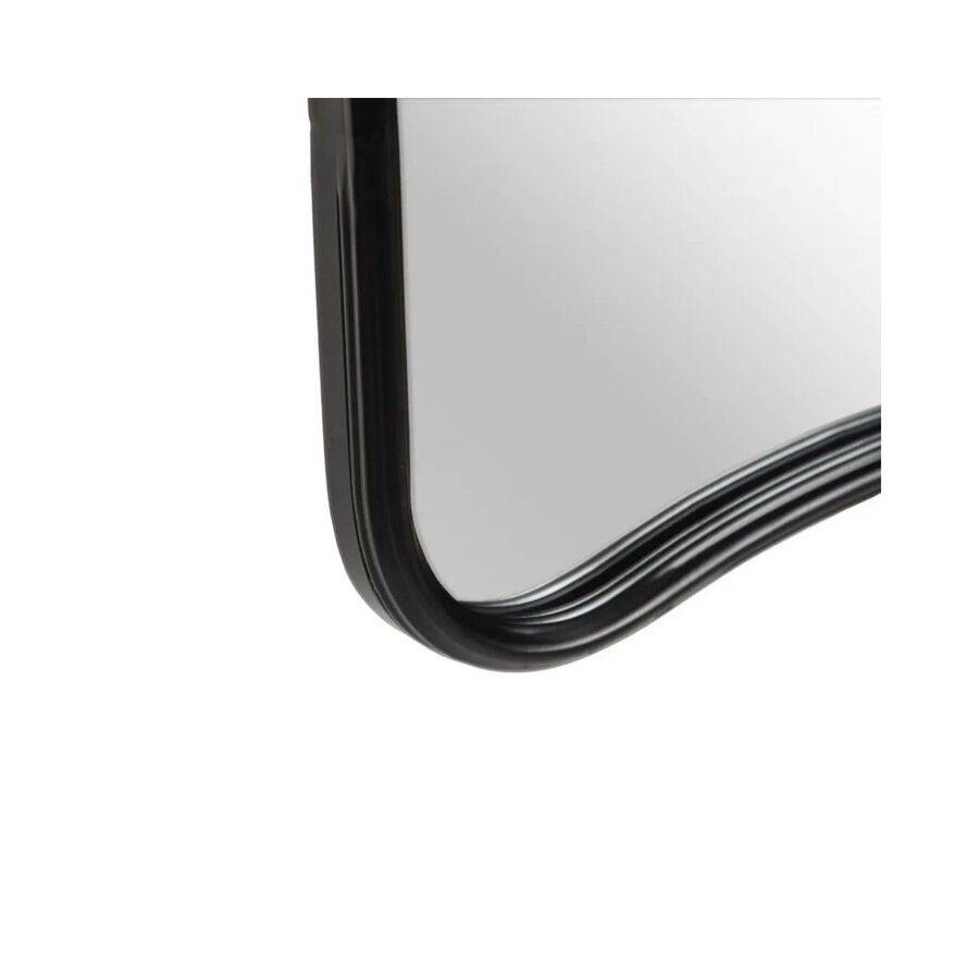 Espejo de pared mariposa de metal negro 77x2,50x98cm