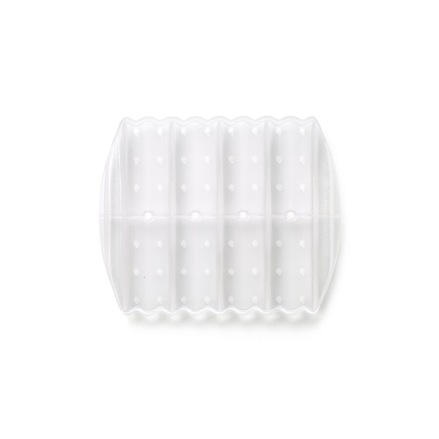 Estuche de vapor 3-4 pers. rojo con bandeja Lékué