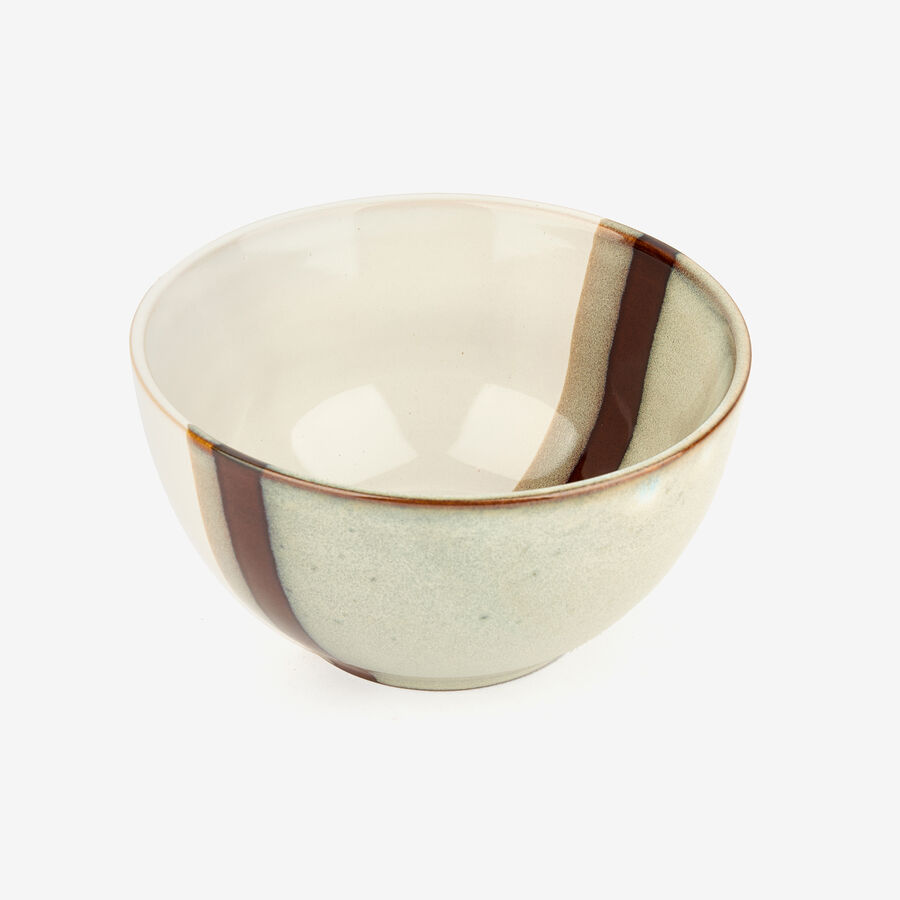 Bol de cerámica beige Sotres 69cl Ø14cm