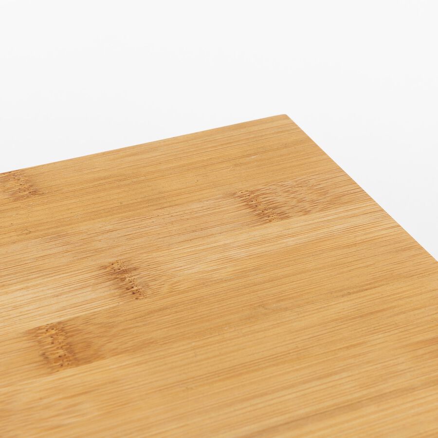 Set de 2 estantes de madera bambú 40x20x16cm