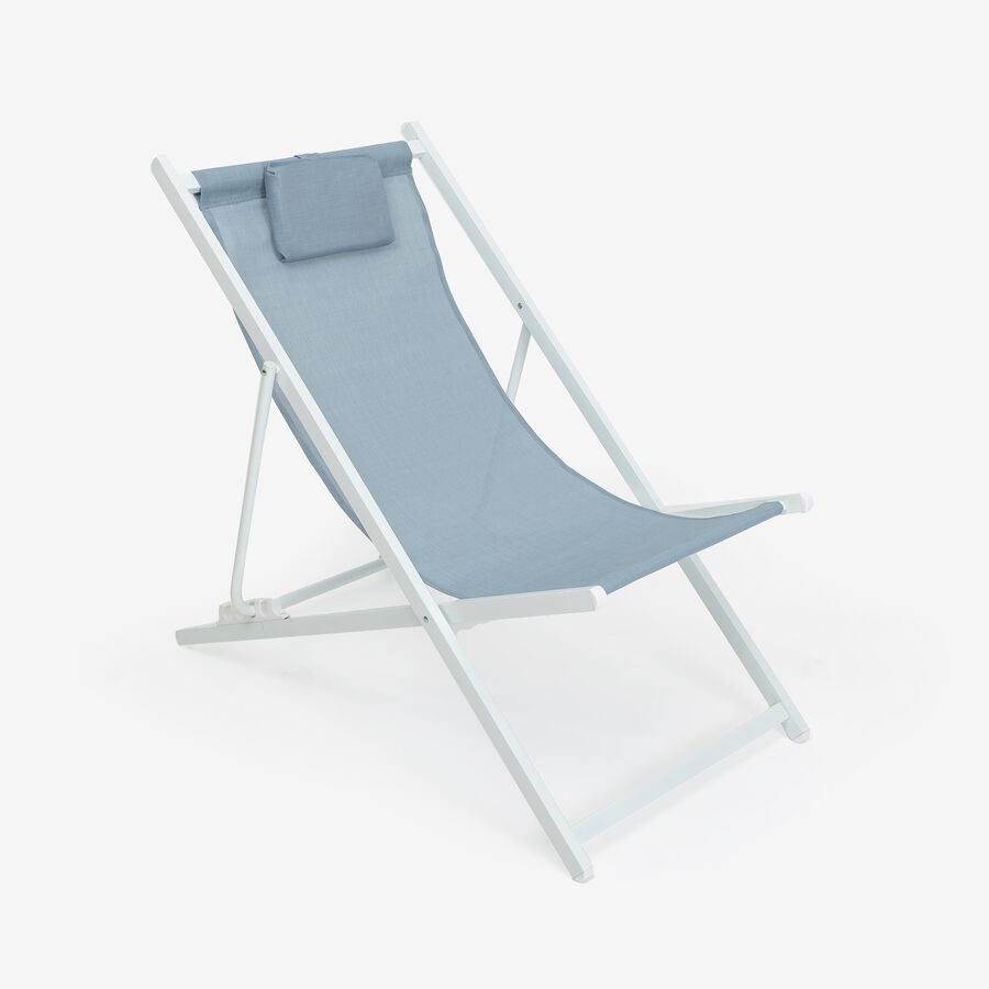 Hamaca de jard&iacute;n azul de aluminio Ereses 101 cm