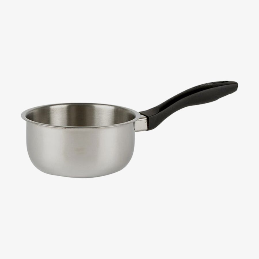 Cazo de acero inoxidable apto para inducción Ø14cm - 1L - Ibili