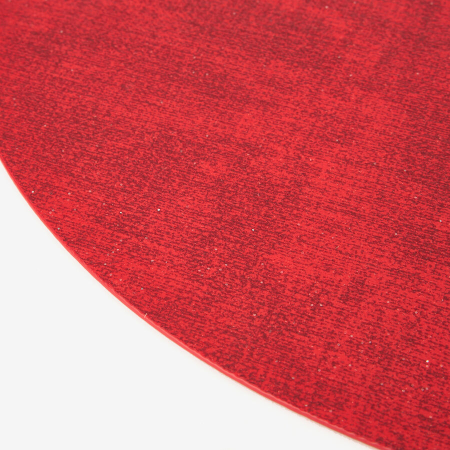 Mantel individual rojo Tiffany Ø38cm - Guzzini