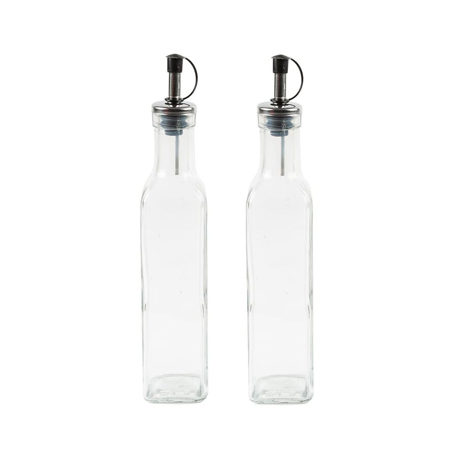 Conjunto de aceitera y vinagrera de cristal Eider 30cl