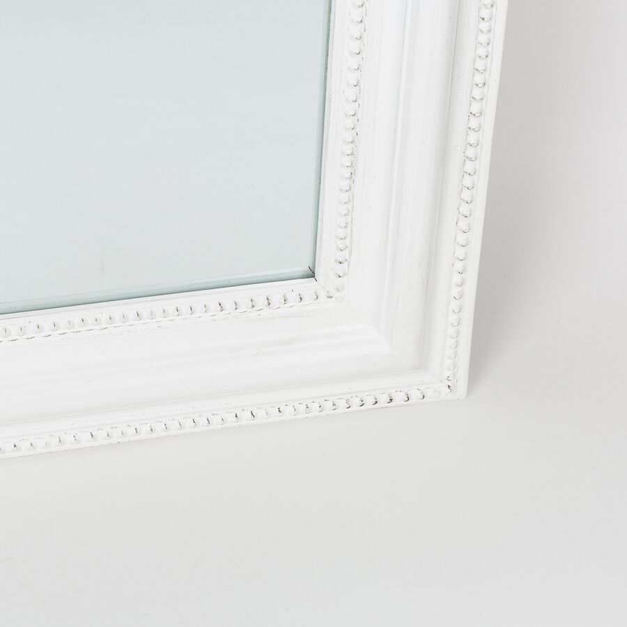 Espejo de pared blanco 74x104cm