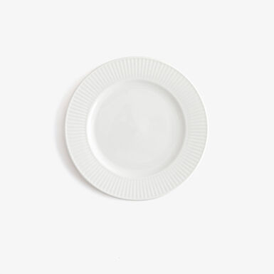 Plato de postre de porcelana new bone china blanco Lara &Oslash;20cm