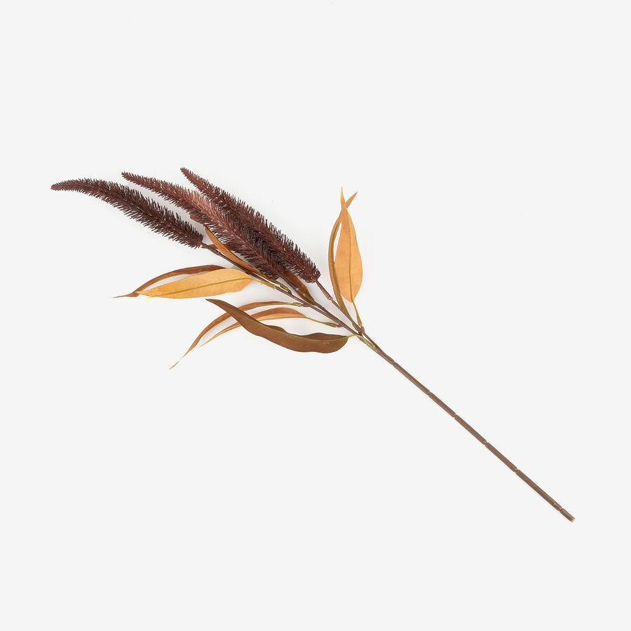 Flor artificial lupinos burdeos 65cm