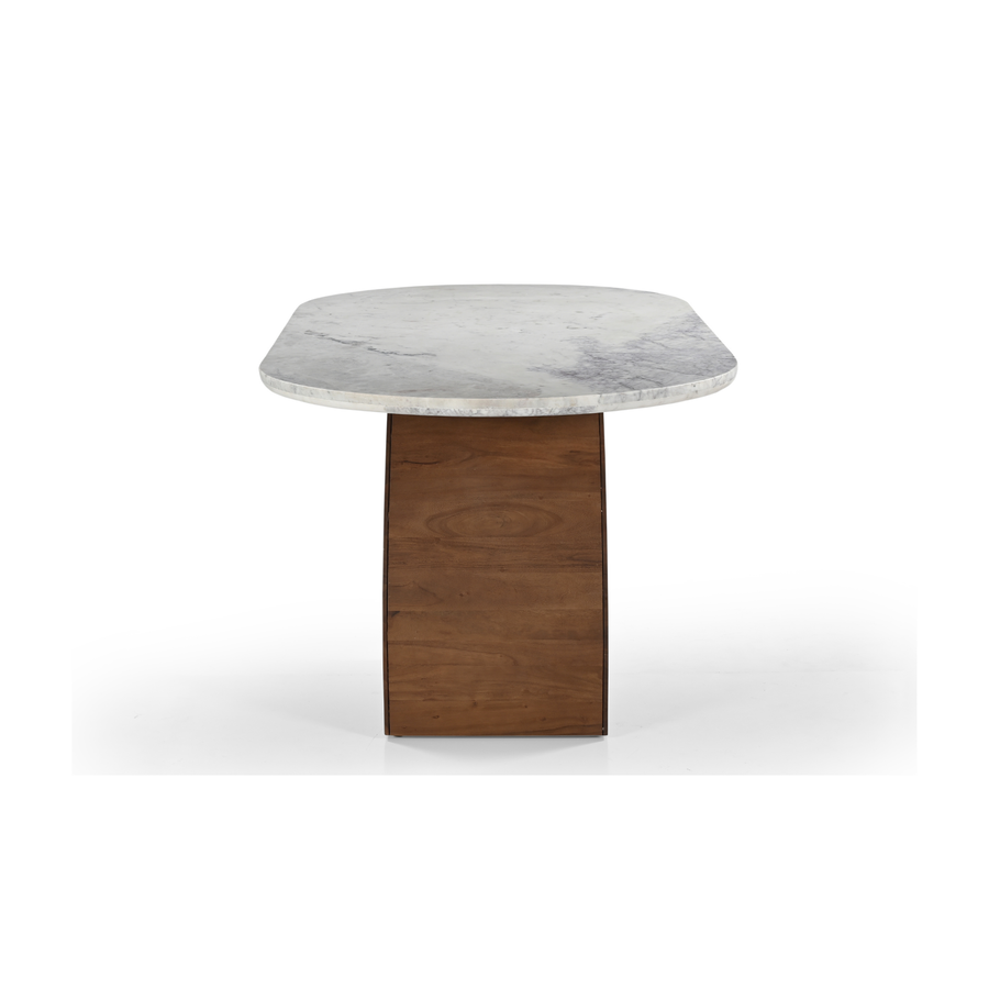 Mesa de comedor de m&aacute;rmol Budapest 200x100x77cm