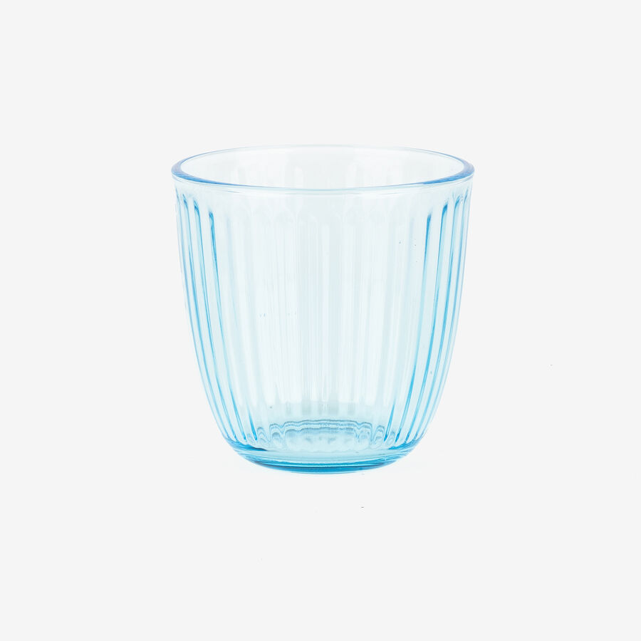 Vaso de cristal azul Line 29cl