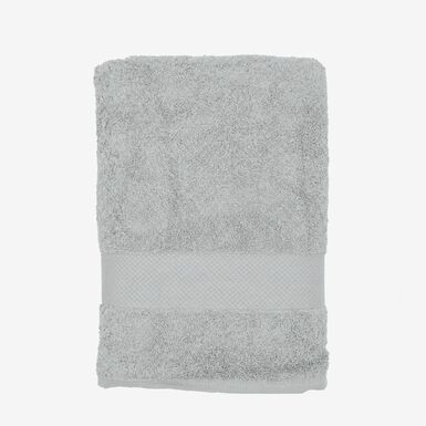 Toalla de ducha de algod&oacute;n 100% gris Armon&iacute;a 70x140cm - 500 g/m&sup2;