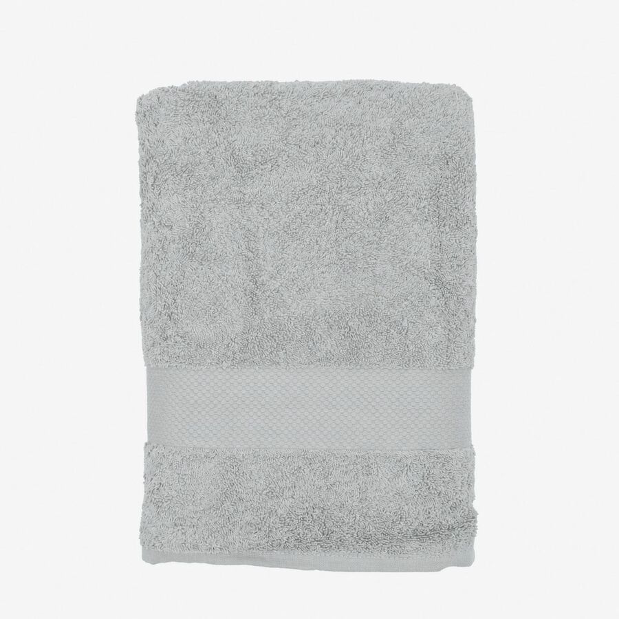 Toalla de ducha de algod&oacute;n 100% gris Armon&iacute;a 70x140cm - 500 g/m&sup2;