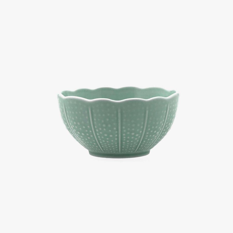 Bol de porcelana verde Aura Stela &Oslash;12x5cm