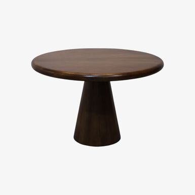 Mesa de comedor de madera de mango Lisboa Ø120x76cm Clau&Chloe