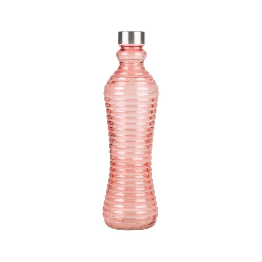 Botella rosa de cristal Rustik 1L